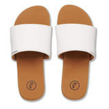 Foamlife  Seales Slide - Womens Slider - Latte Brown/White