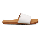 Foamlife  Seales Slide - Womens Slider - Latte Brown/White