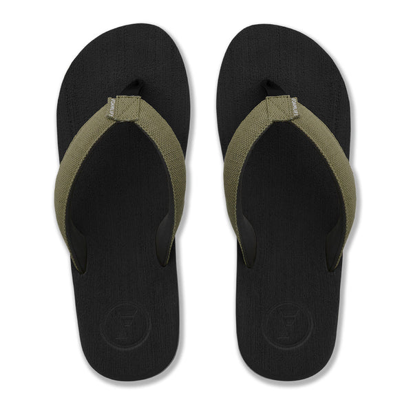 Foamlife  Sully - Mens Flip Flops - Black