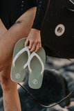 Foamlife  Lixi SC - Womens Flip Flops - Sage Green