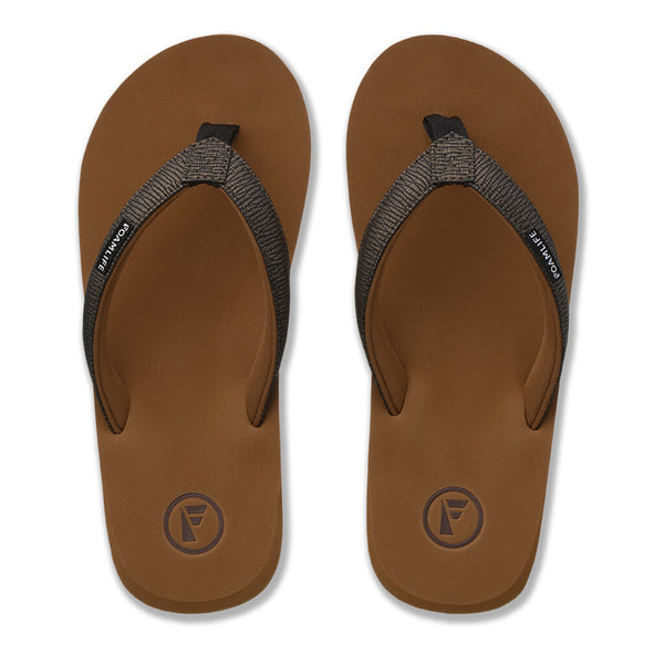 Foamlife  Seales Earth - Womens Flip Flops - Brown