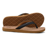 Foamlife  Goldie Earth - Womens Flip Flops - Latte Brown