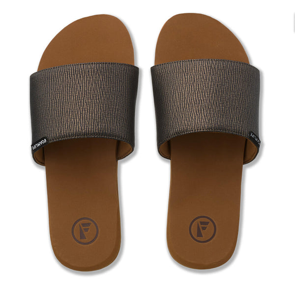 Foamlife  Seales Slide Earth - Womens Slider - Brown
