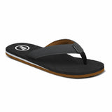 Foamlife  Traad - Mens Flip Flops - Black/Slate Grey