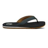 Foamlife  Traad - Mens Flip Flops - Black/Slate Grey