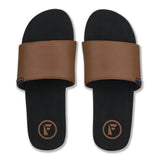 Foamlife  Seales Slide - Mens Slider - Black/Tan