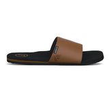 Foamlife  Seales Slide - Mens Slider - Black/Tan
