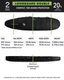Longboard Double DT2.0 | Black (10805410115)
