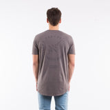 Sound Wave Tee Charcoal