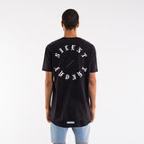 Silent Theory Men's Terror Layered Tee Washed Black