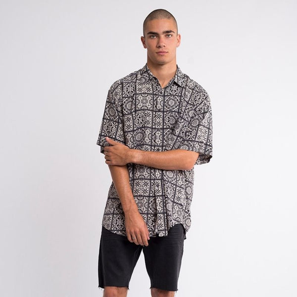 Tile S/S Shirt Print