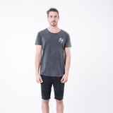 Silent Theory Men's Wired Tee Acid Black