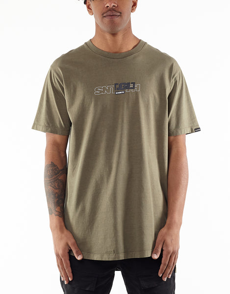 CORRUPT TEE	KHAKI