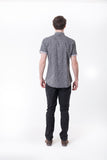 Burnished S/S Shirt Black / Grey