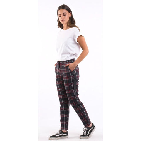 Rated Plaid Pant Navy