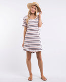 Madelyn Jersey Dress Multi Stripe
