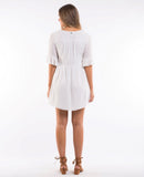 Gabriella Dress White
