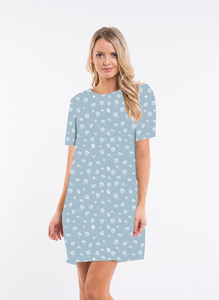 Ditsy Dloral Shift Dress Ditsy Floral Print