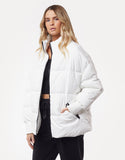 All About Eve Blake Luxe Puffer Wht White