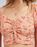 All About Eve Ruby Floral Top Print