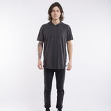 Entrap Hooded Tee Charcoal