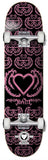 Heart Supply United  Bam Margera Pro Complete Black/Pink 8"