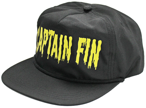 Captain Fin Ghoul 5 Panel Hat Black