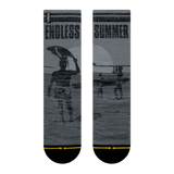 vintage, endless summer classic edition, good vibes forever, black and white.