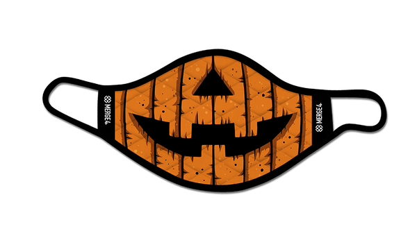 pumpkin mask, Halloween, jack o lantern, carved pumpkin.