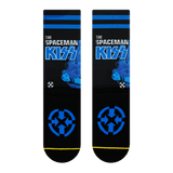 Sock back, the spaceman, KISS, Rock Legends, Rock band, Blue Logo.