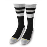 haven, sock, grey, crew socks, black socks.