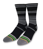 holiday catalog, special socks, gray socks, stripes, pattern