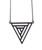 Try Me  Necklace (P219-N-BLK)