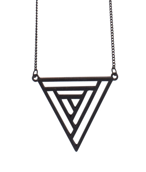 Try Me  Necklace (P219-N-BLK)