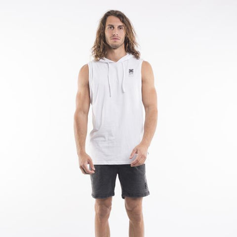 Ricky-O Hooded Muscle White