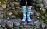 rocks, solid colors, shark socks, animal socks, sea life.